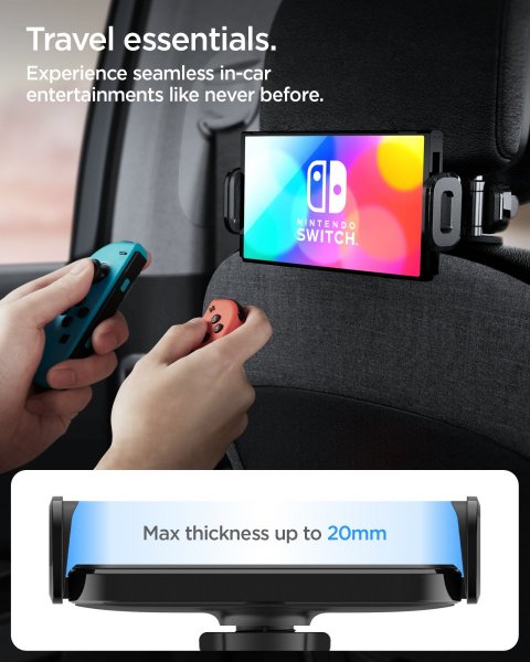 OneTap Universal Tablet Mount for Car Headrest