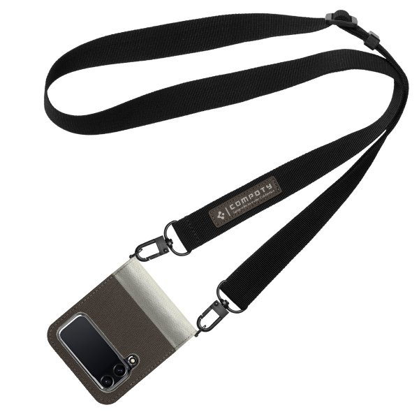 - Samsung Galaxy Z Flip 4 - Skal - Compoty - Tan