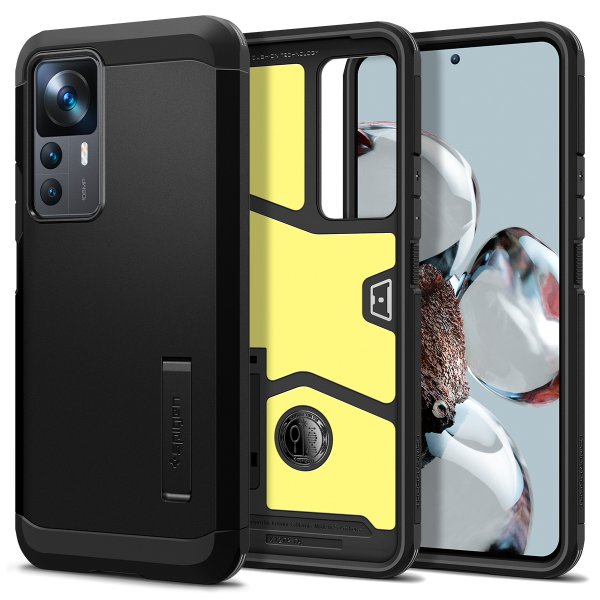 - Xiaomi 12T/12T Pro - Skal - Tough Armor - Svart