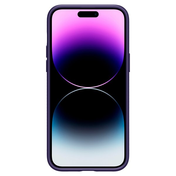 - iPhone 14 Pro - Skal - Liquid Air - Deep Purple