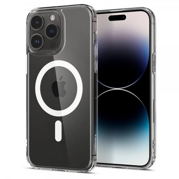 - iPhone 14 Pro - Skal - Air Skin Hybrid MagFit - Vit