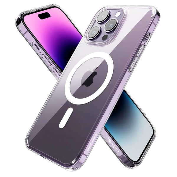 - iPhone 14 Pro - Skal - Air Skin Hybrid MagFit - Vit