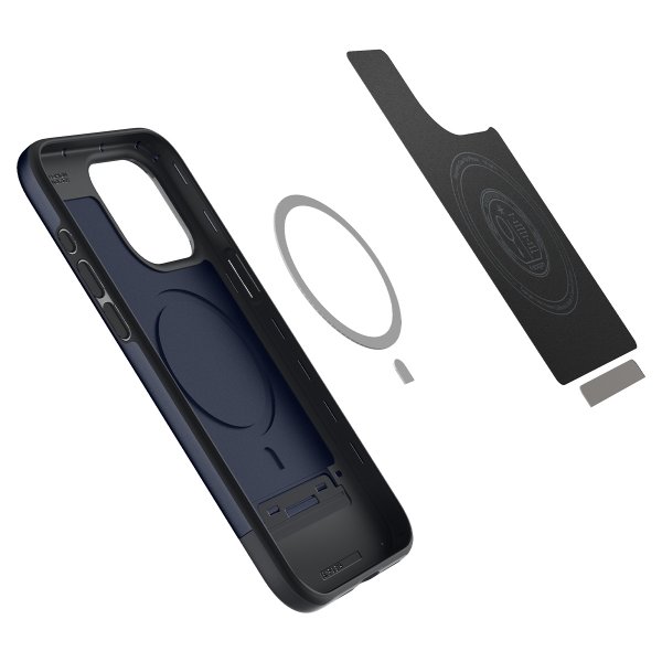 - iPhone 15 Pro - Skal - Style Armor MagFit - Midnight Indigo