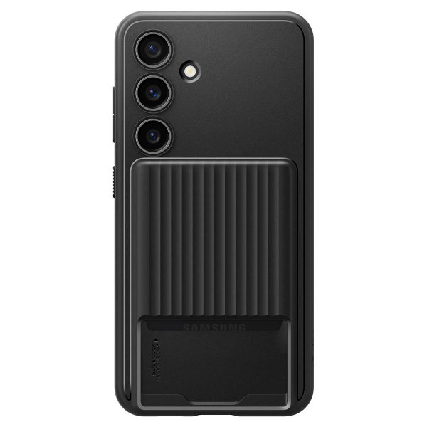 - Samsung Galaxy S24 Plus - Skal - Liquid Slot - Matte Black