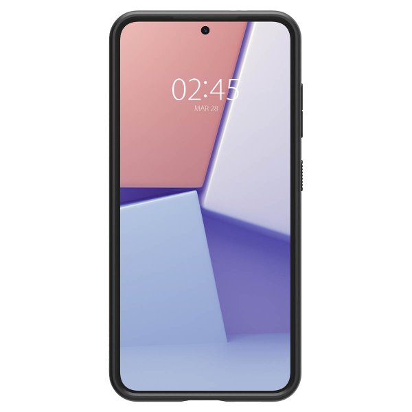 - Samsung Galaxy S24 Plus - Skal - Liquid Slot - Matte Black