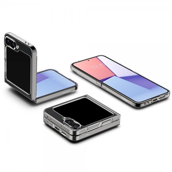 - Samsung Galaxy Z Flip 6/Galaxy Z Flip 7 FE - Skal - Air Skin - Crystal Clear