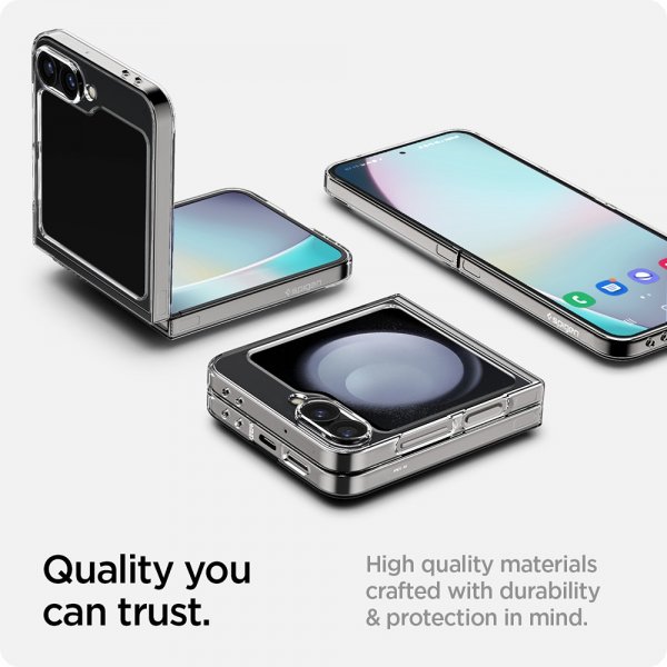 - Samsung Galaxy Z Flip 6/Galaxy Z Flip 7 FE - Skal - Air Skin - Crystal Clear