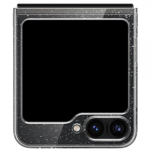 - Samsung Galaxy Z Flip 6/Galaxy Z Flip 7 FE - Skal - Air Skin Glitter - Crystal Quartz