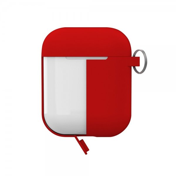 - AirPods 1/2 - Skal - Icon - Röd