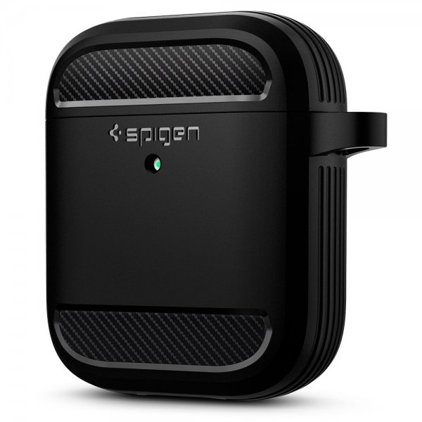 - AirPods 1/2 - Skal - Rugged Armor - Svart