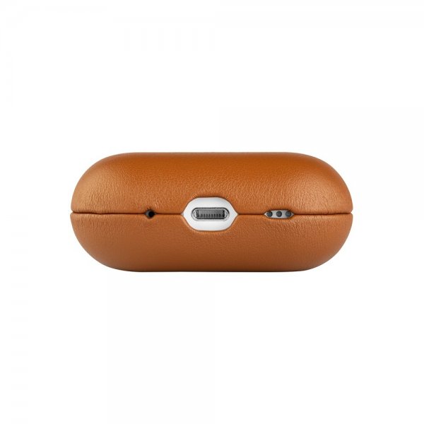 - AirPods 3 - Skal - PodsLeather MagSafe - Brun