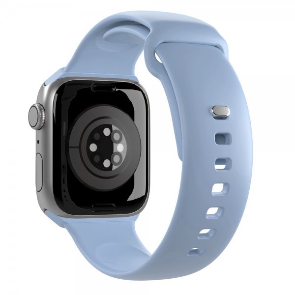 - Apple Watch 38/40/41/42mm - Armband - Powder Blue - ICON Silicone Band