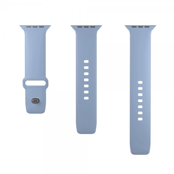 - Apple Watch 38/40/41/42mm - Armband - Powder Blue - ICON Silicone Band