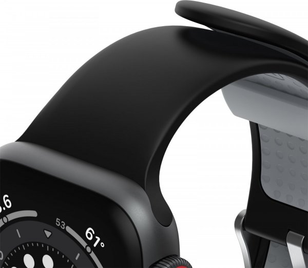 - Apple Watch 38/40/41/42mm - Armband - Watch Band - Black Taffy