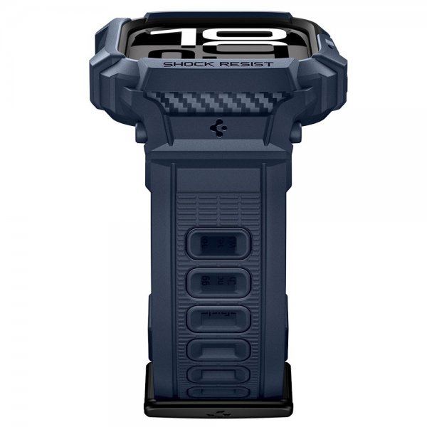- Apple Watch 42mm (Series 10/11) - Armband & Skal - Rugged Armor Pro 2 - Navy Blue