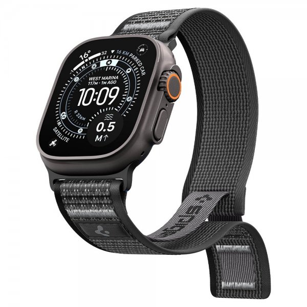 - Apple Watch 44/45/46mm/Ultra 49mm - Armband - Athlex Air 2 - Active Black Gray