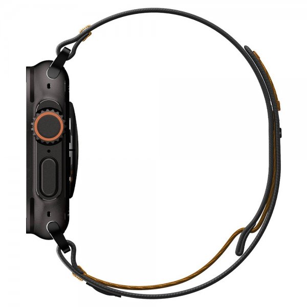 - Apple Watch 44/45/46mm/Ultra 49mm - Armband - Athlex Air 2 - Active Black Orange