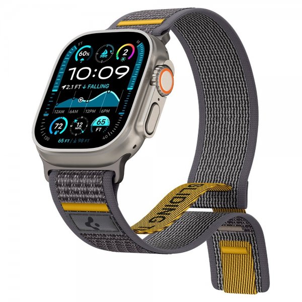- Apple Watch 44/45/46mm/Watch Ultra 49mm - Armband - Athlex Air - Active Gray