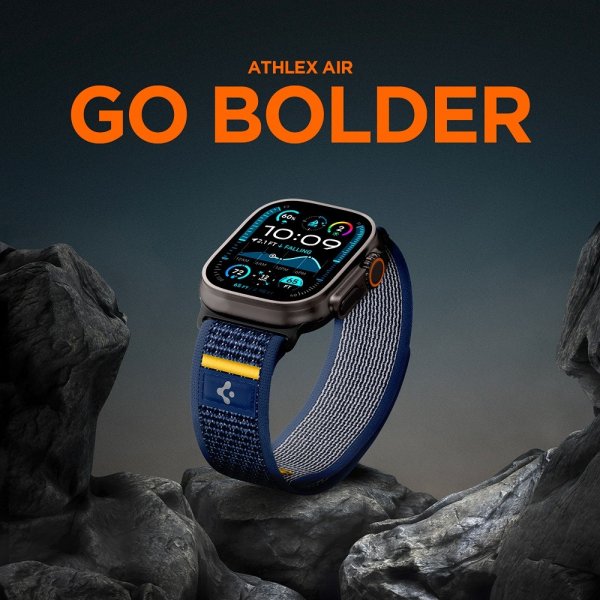 - Apple Watch 44/45/46mm/Watch Ultra 49mm - Armband - Athlex Air - Active Navy