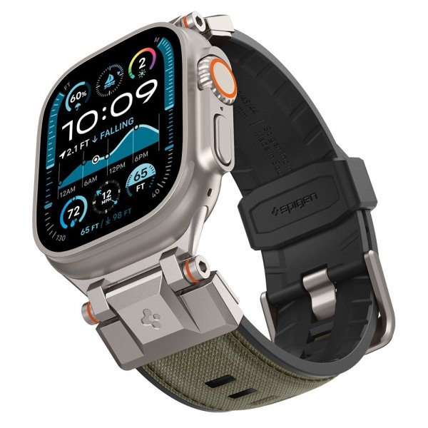 - Apple Watch 44/45/46mm/Watch Ultra 49mm - Armband - DuraPro Armor - Military Green