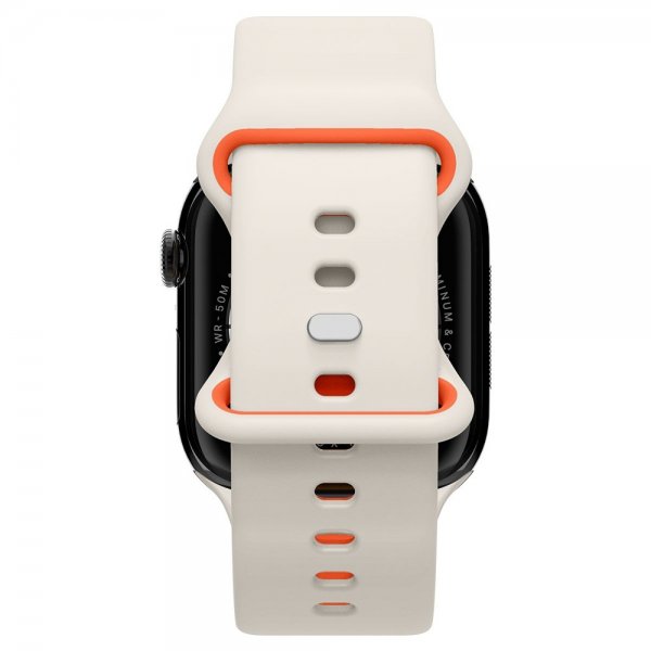 - Apple Watch 44/45/46mm/Watch Ultra 49mm - Armband - Nano Pop - Orange Beige