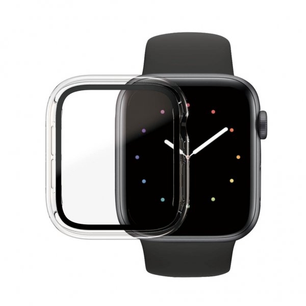 - Apple Watch 44mm (Series 4/5/6/SE) - Skärmskydd - Full Body - Transparent