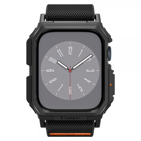 - Apple Watch 45mm - Armband & Skal - Lite Fit Pro - Matte Black