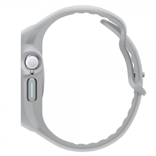 - Apple Watch 46mm (Series 10/11) - Skal & Armband - Liquid Air Pro - Grå