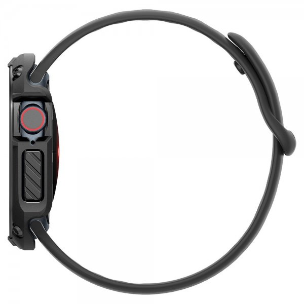 - Apple Watch 46mm (Series 10/11) - Skal & Skärmskydd - Tough Armor - Svart