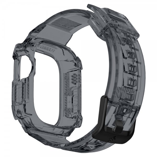 - Apple Watch Ultra 49mm - Armband & Skal - Rugged Armor Pro - Space Crystal
