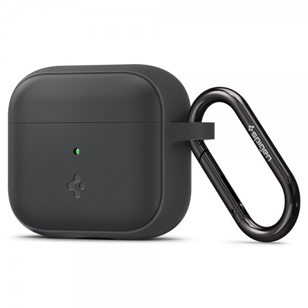 - AirPods 3 - Skal - Silicone Fit - Charcoal