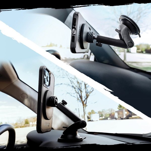 - Bilhållare - Car Dash & Windshield Mount MagSafe - Svart