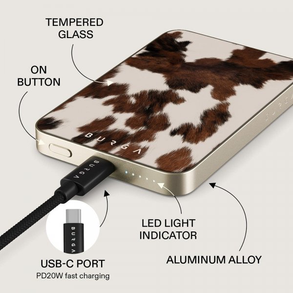 - Powerbank - MagSafe 5000 mAh - Celestial - Guld