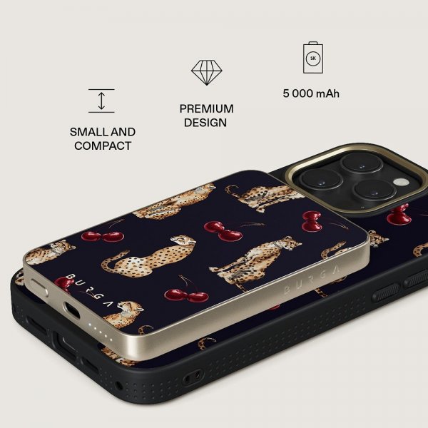 - Powerbank - MagSafe 5000 mAh - Cougar - Guld