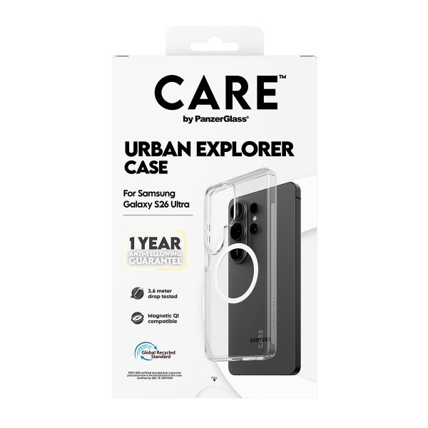 - Samsung Galaxy S26 Ultra - Skal - Urban Explorer MagSafe - Transparent