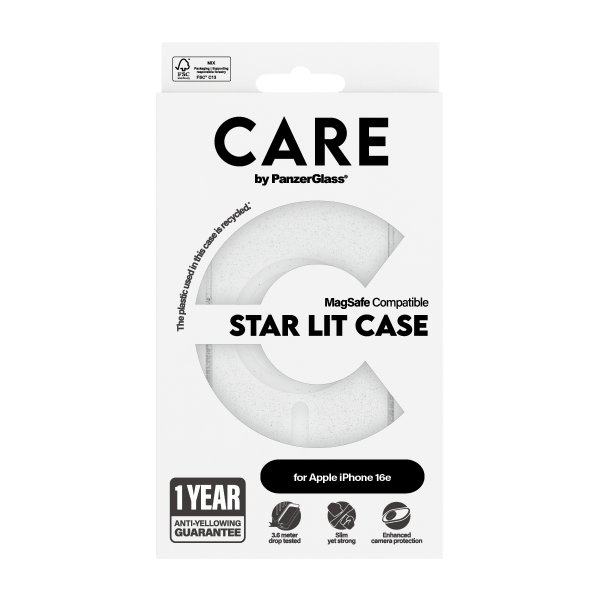 - iPhone 16e/17e - Skal - Urban Combat MagSafe - Star Lit