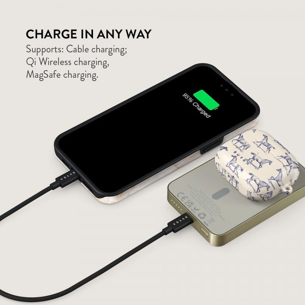 - Powerbank - MagSafe 5000 mAh - Derby Race - Gold