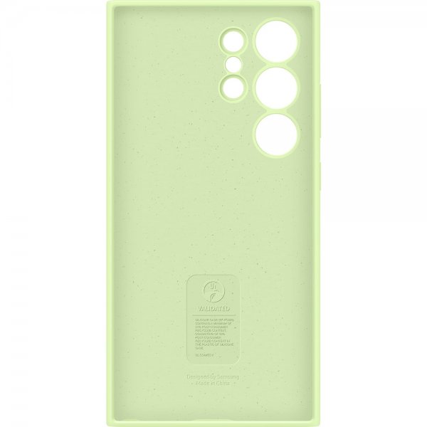 - Samsung Galaxy S24 Ultra - Skal - Silicone Case - Light Green