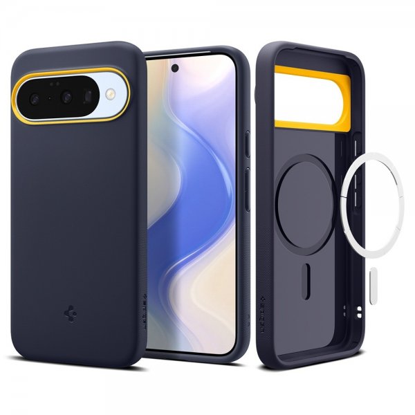 - Google Pixel 10/Pixel 10 Pro - Skal - Nano Pop MagFit - Blueberry Navy