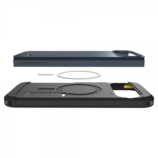 - Google Pixel 10/Pixel 10 Pro - Skal - Tough Armor MagFit - Metal Slate