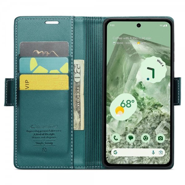 - Google Pixel 8a - Fodral - 023 Series - Grön