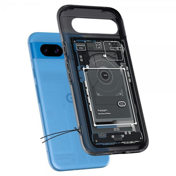 - Google Pixel 8a - Skal - Ultra Hybrid Zero One - Svart