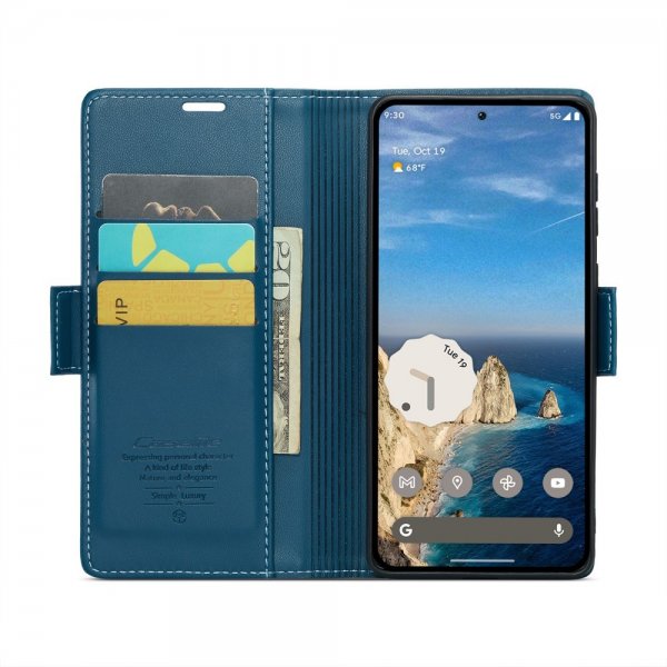 - Google Pixel 9/Pixel 9 Pro - Fodral - 023 Series - Blå