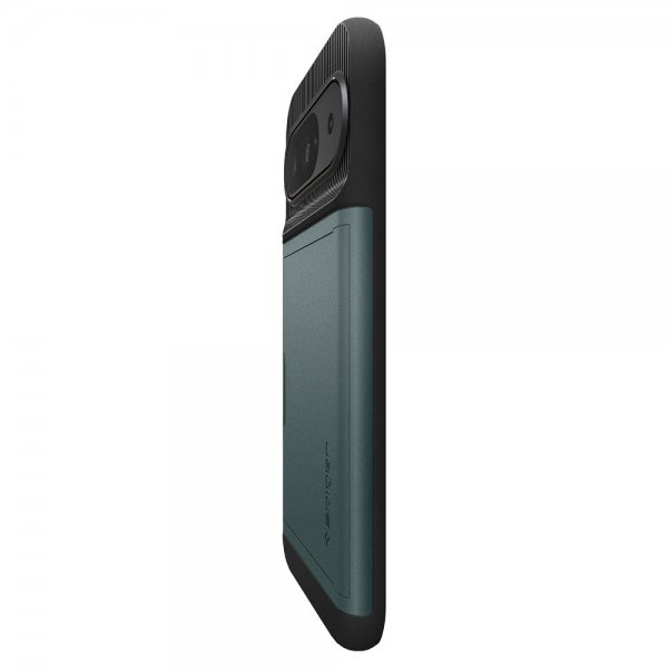- Google Pixel 9/Pixel 9 Pro - Skal - Slim Armor CS - Abyss Green
