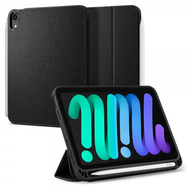 - iPad mini (gen 6)/iPad mini (A17 Pro) - Fodral - Urban Fit - Svart