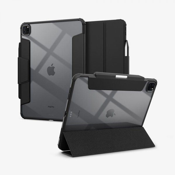 - iPad Pro 13 (M4) - Fodral - Ultra Hybrid Pro - Svart