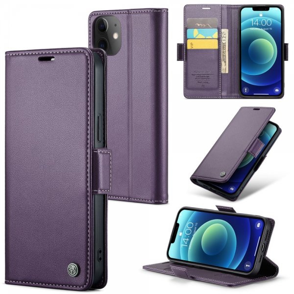 - iPhone 12/iPhone 12 Pro - Fodral - 023 Series - Lila