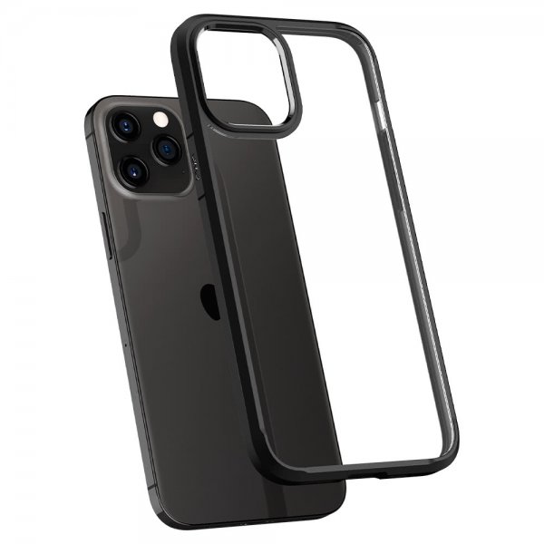 - iPhone 12/iPhone 12 Pro - Skal - Ultra Hybrid - Matte Black