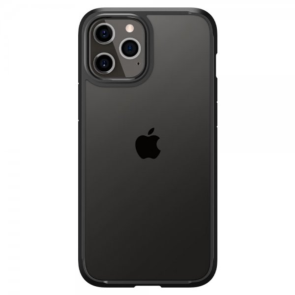 - iPhone 12/iPhone 12 Pro - Skal - Ultra Hybrid - Matte Black