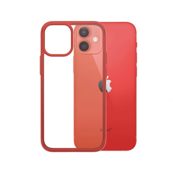 - iPhone 12 mini - Skal - ClearCase - Mandarin Red